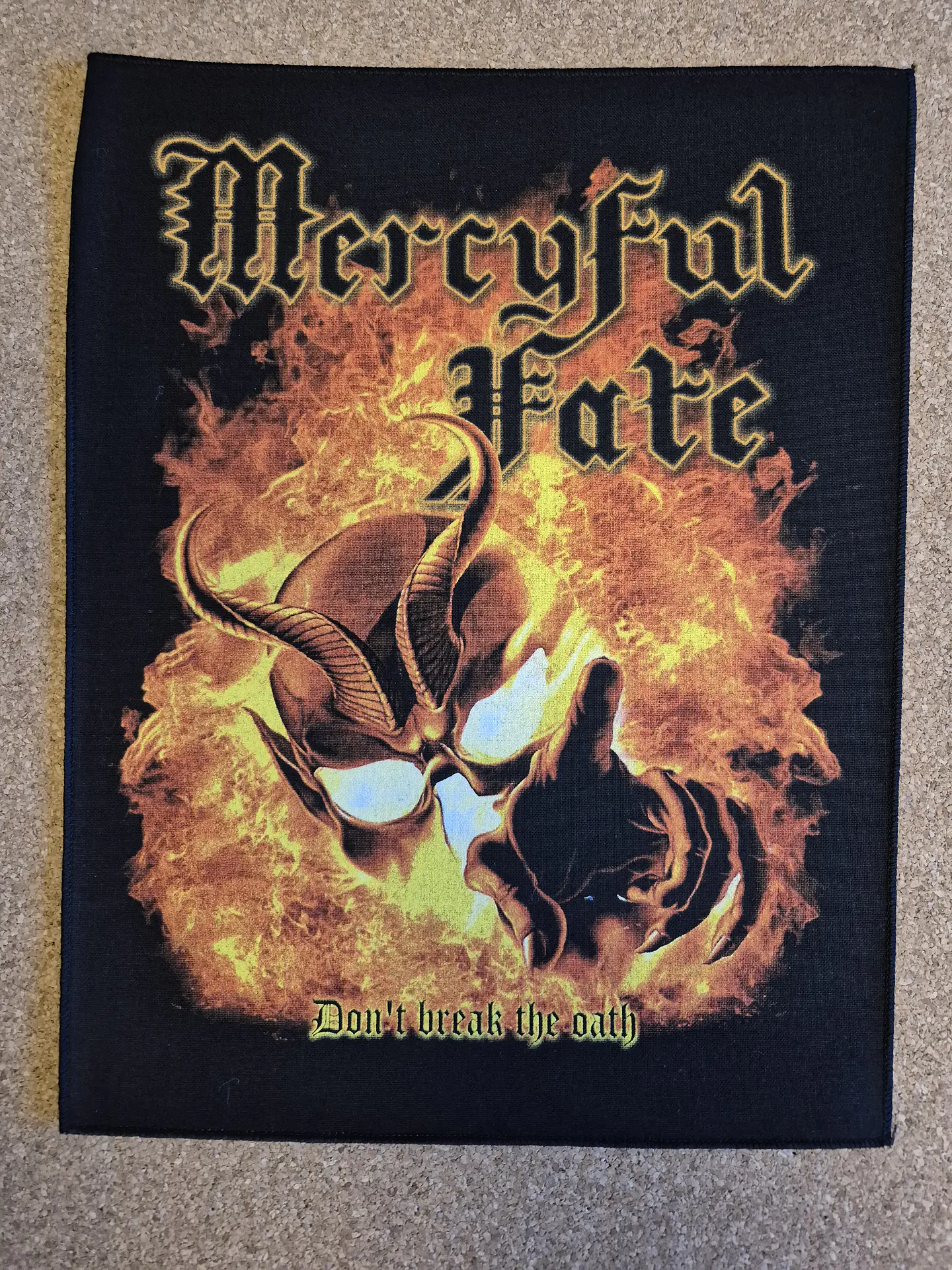 ​Mercyful Fate Backpatch – Don't Break the Oath 1