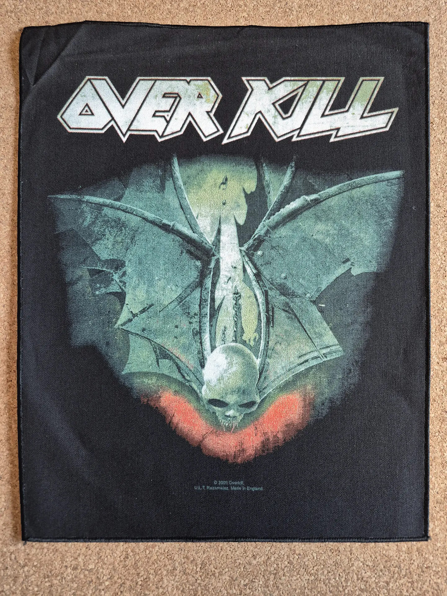 Overkill Backpatch – Chaly Logo 1