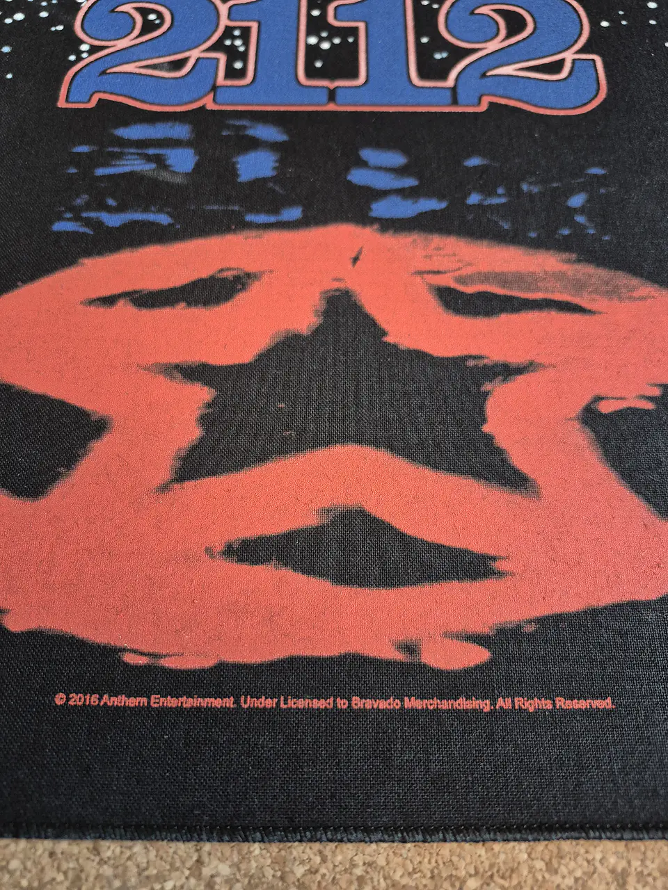 Rush Backpatch – 2112 Starman 2