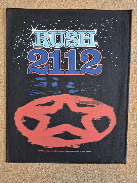 Rush Backpatch – 2112 Starman