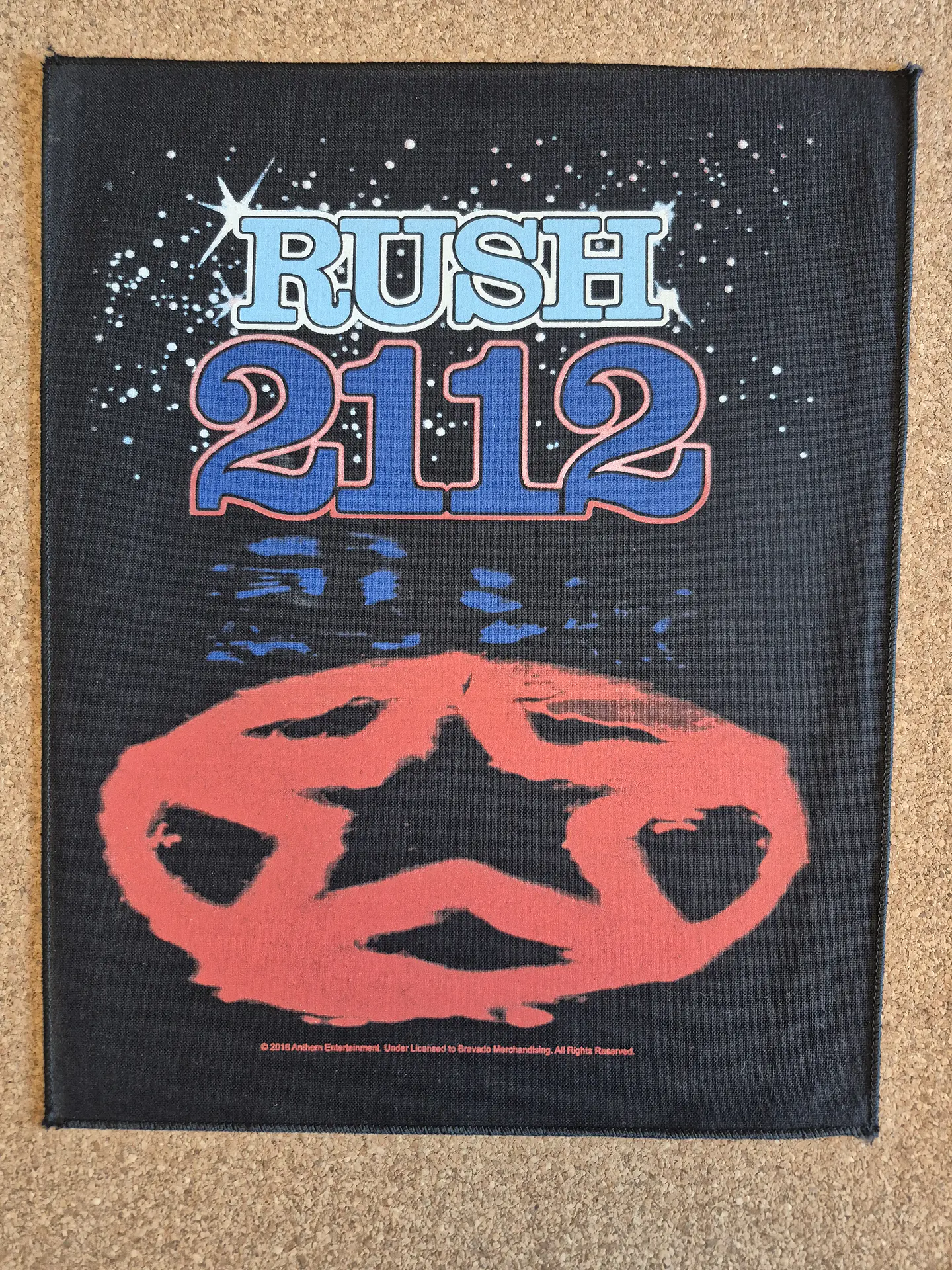 Rush Backpatch – 2112 Starman 1