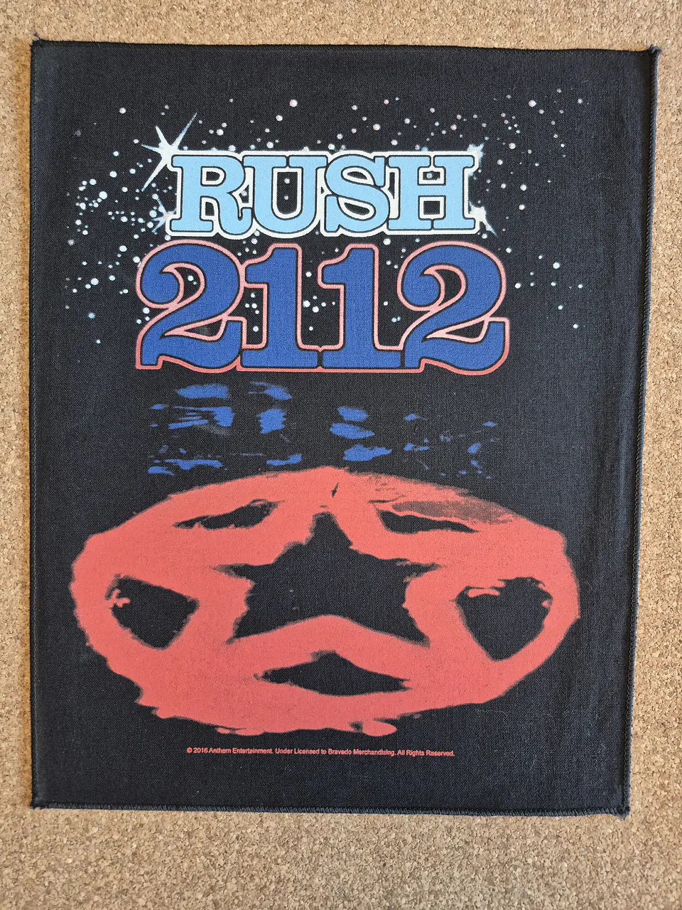 Rush Backpatch – 2112 Starman 1
