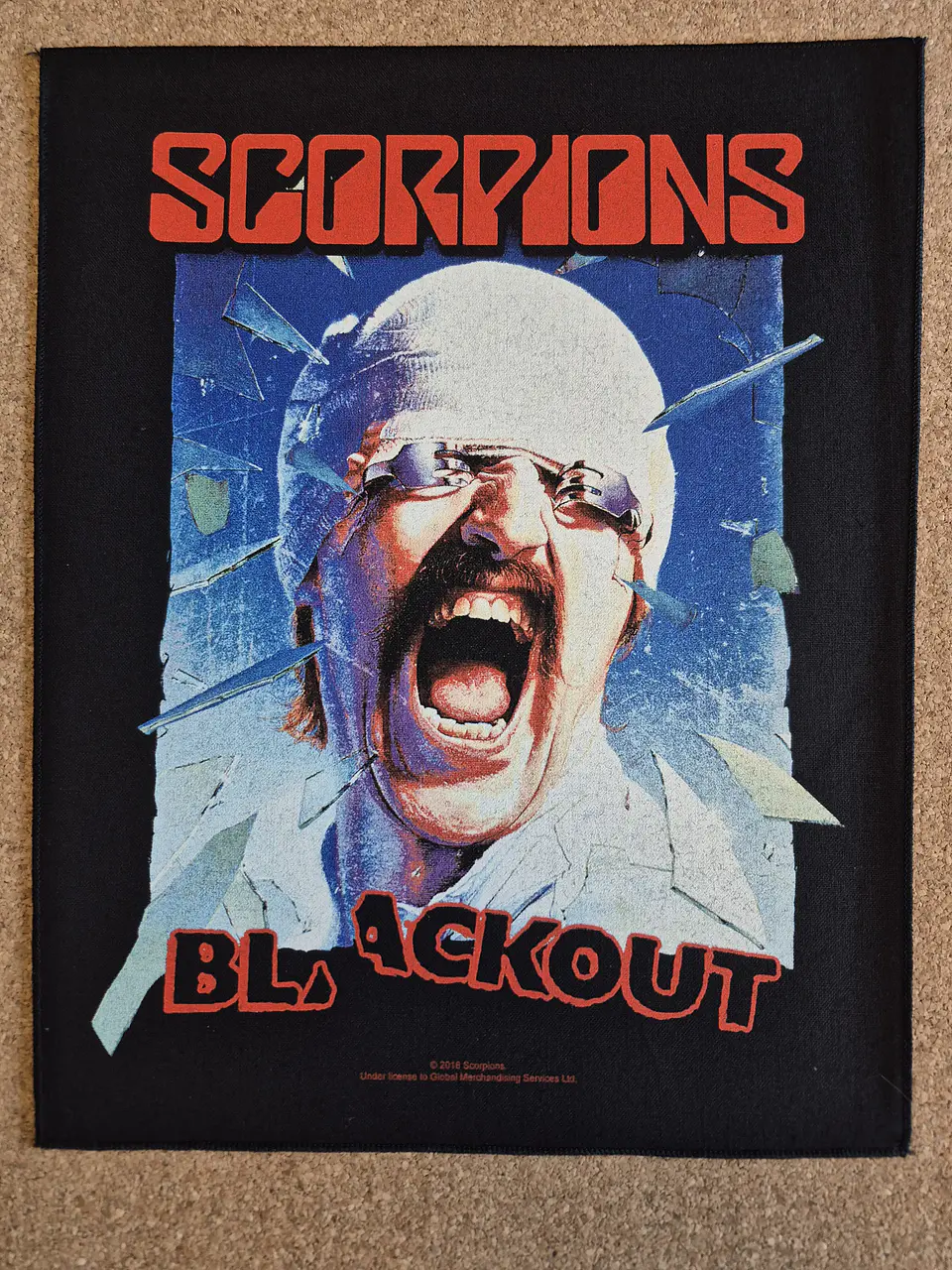 Scorpions Backpatch – Blackout 1