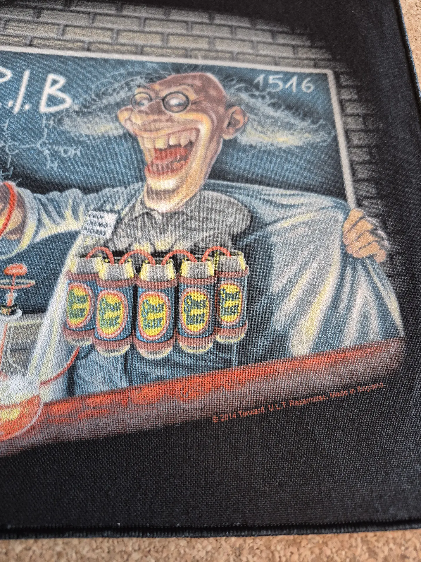 Tankard Backpatch – R.I.B. (Rest In Beer) 2