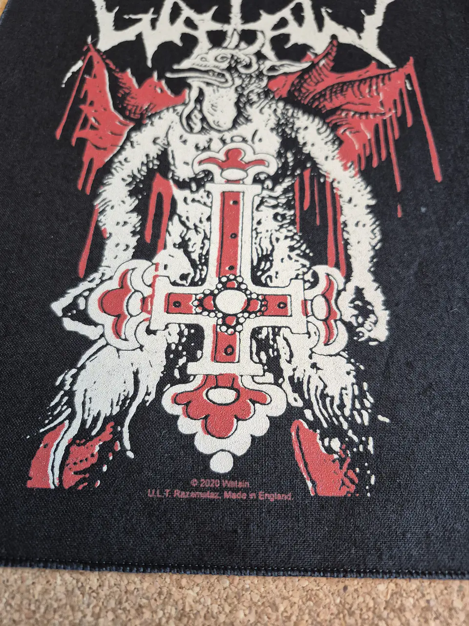 ​Watain Backpatch – Inverted Cross 2