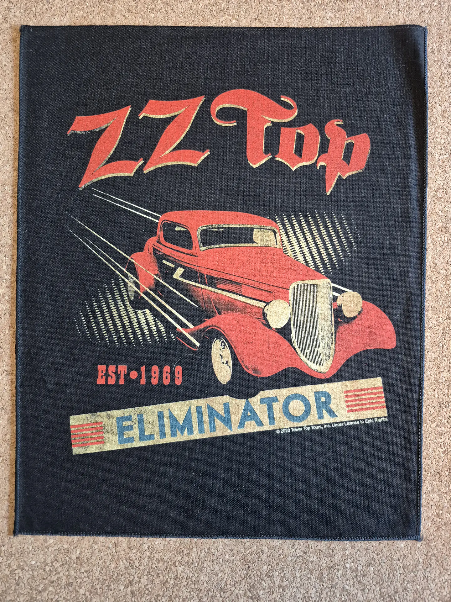 ZZ Top Backpatch – Eliminator 1