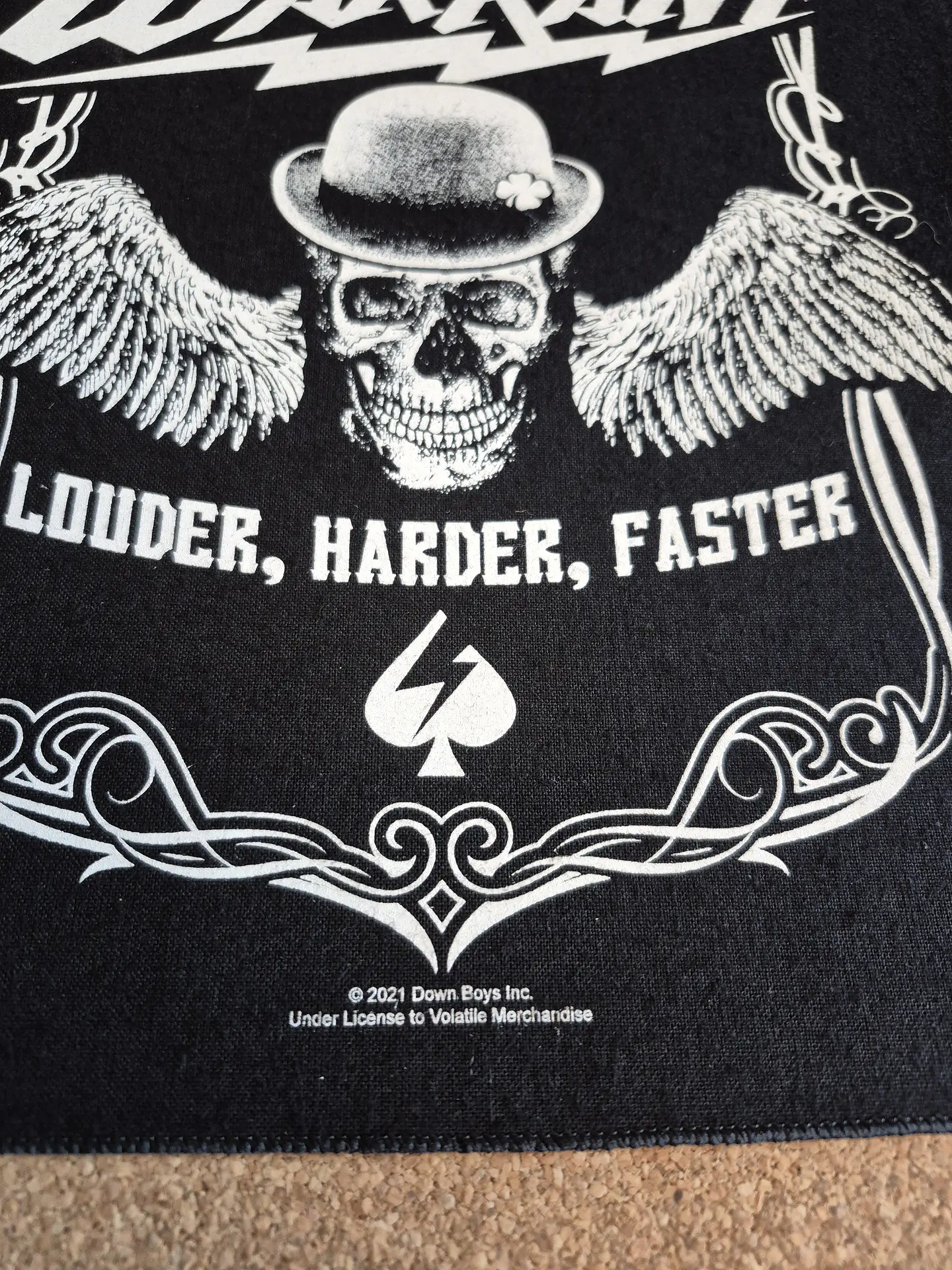 ​Warrant Backpatch – Louder Harder Faster 2