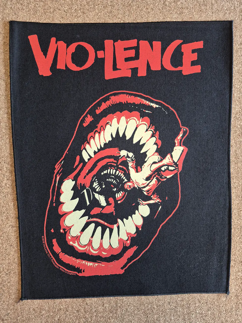 Vio-lence Backpatch – Eternal Nightmare 1