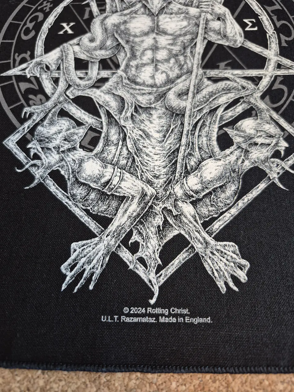 Rotting Christ Backpatch – Hellenic Black Metal 2