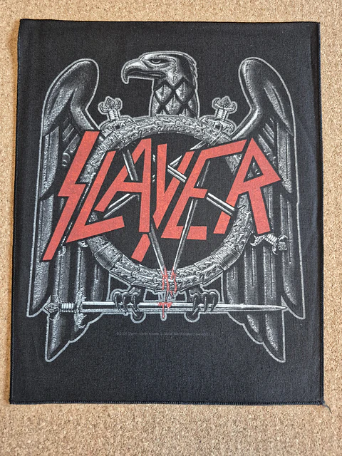 Slayer Backpatch – 2 Modelos (Desde 25€)