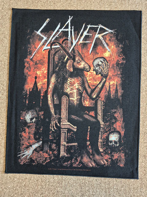 Slayer Backpatch – 2 Modelos (Desde 25€)