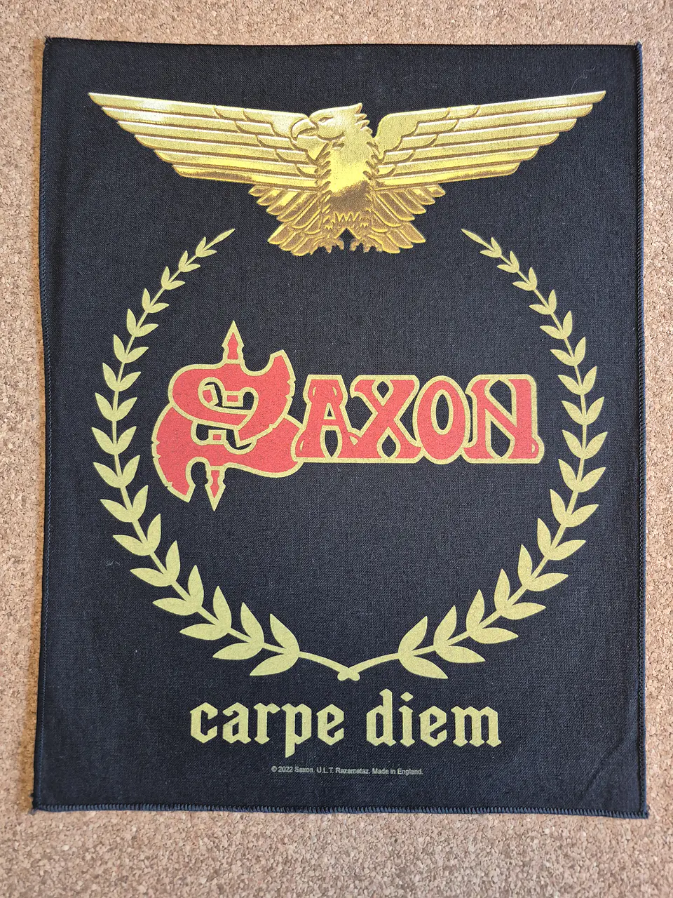 Saxon Backpatch – 3 Modelos 1