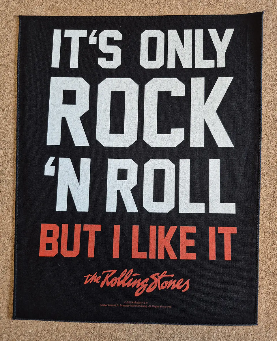 ​The Rolling Stones Backpatch – 4 Modelos (Desde 25€) 2