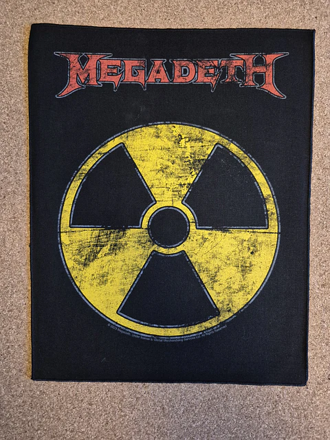 Megadeth Backpatch – 3 Modelos