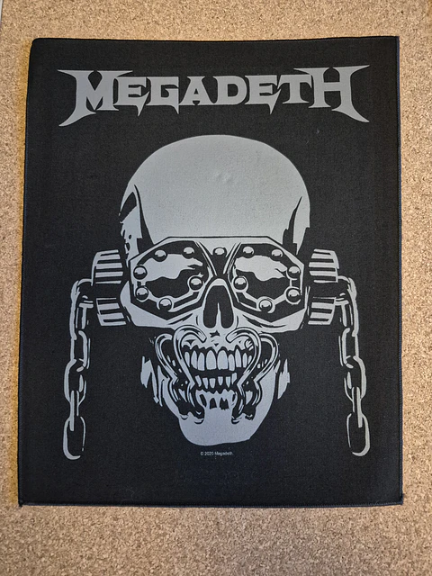 Megadeth Backpatch – 3 Modelos