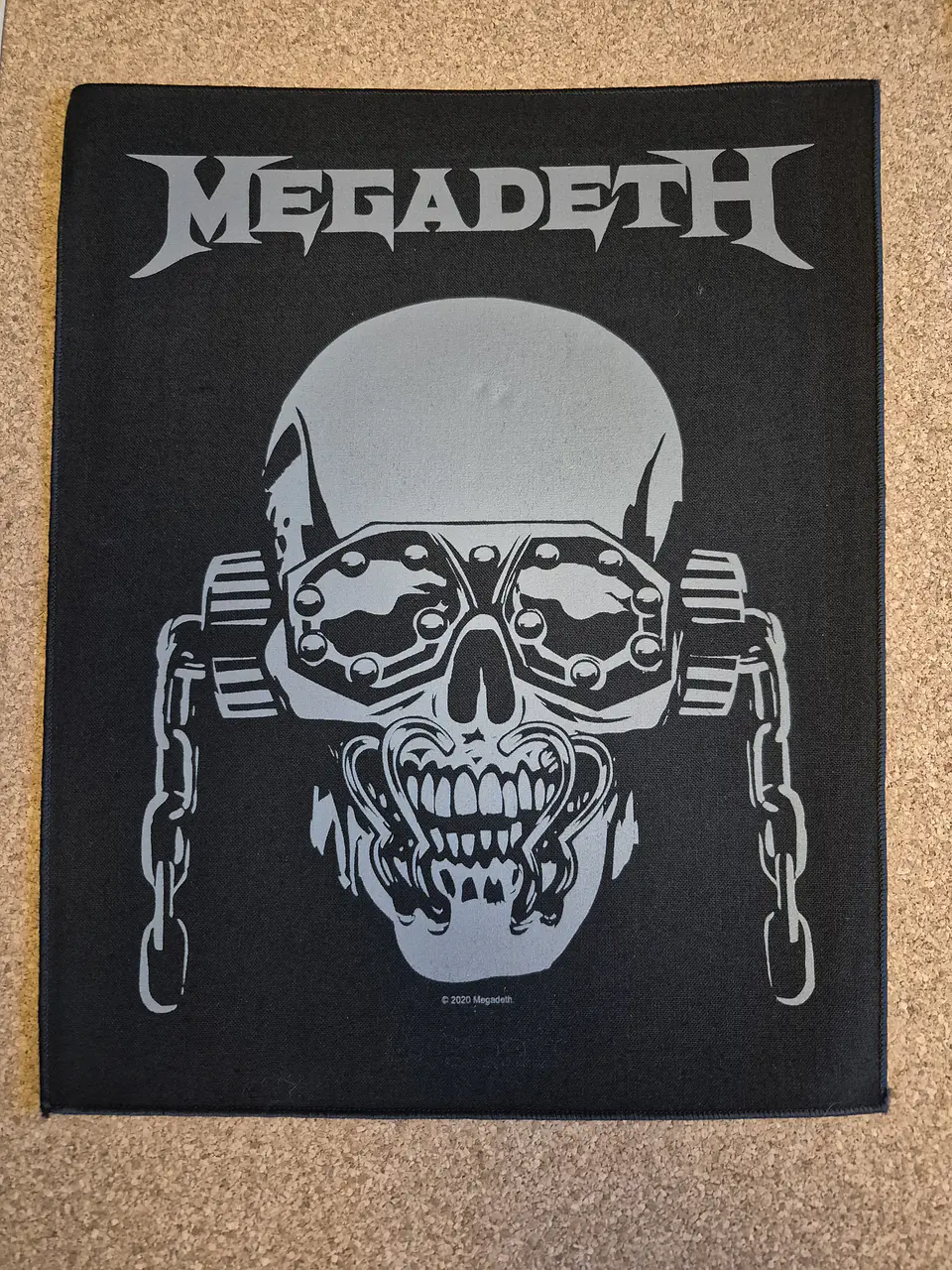 Megadeth Backpatch – 3 Modelos 1