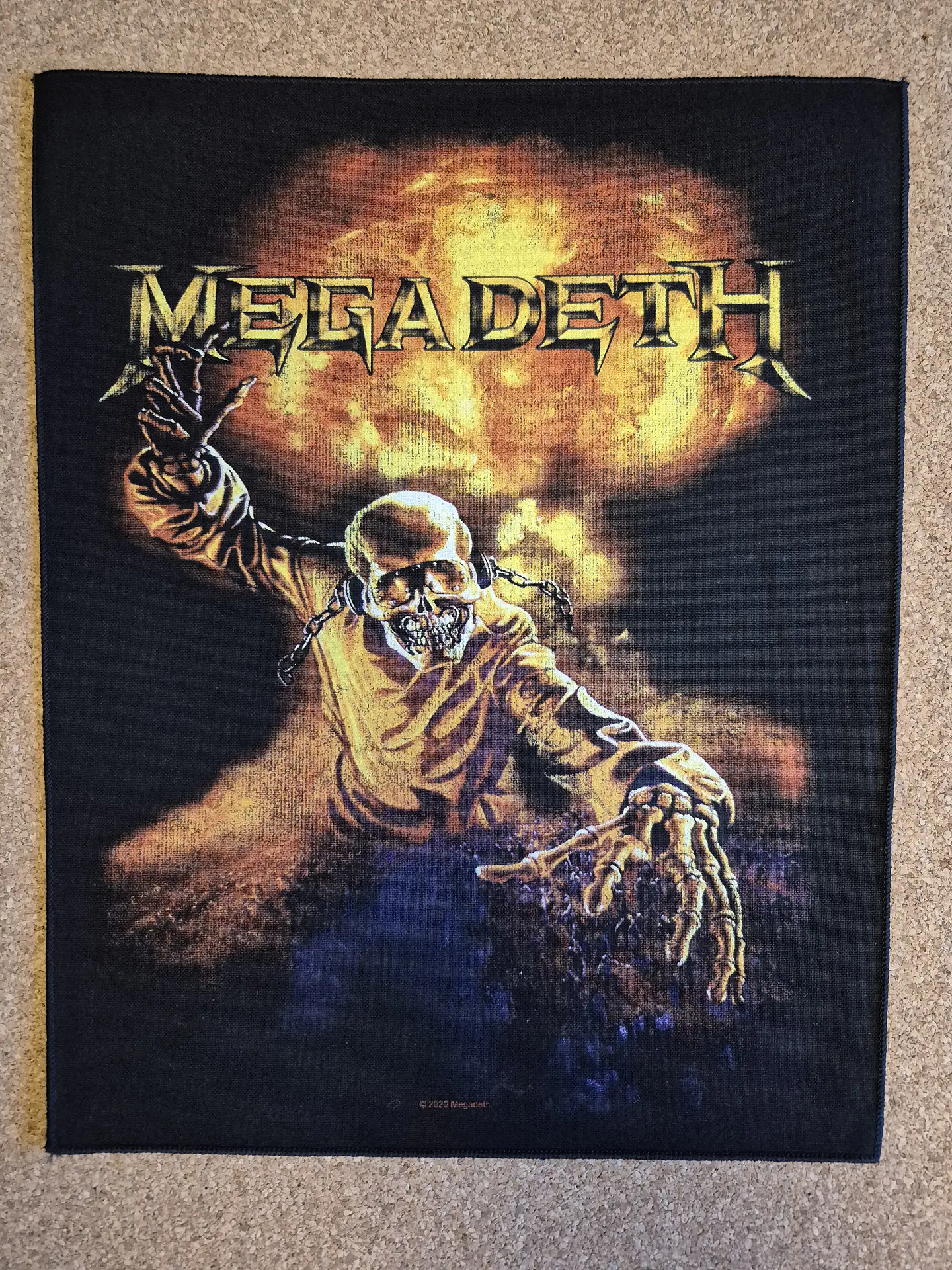 Megadeth Backpatch – 3 Modelos 3