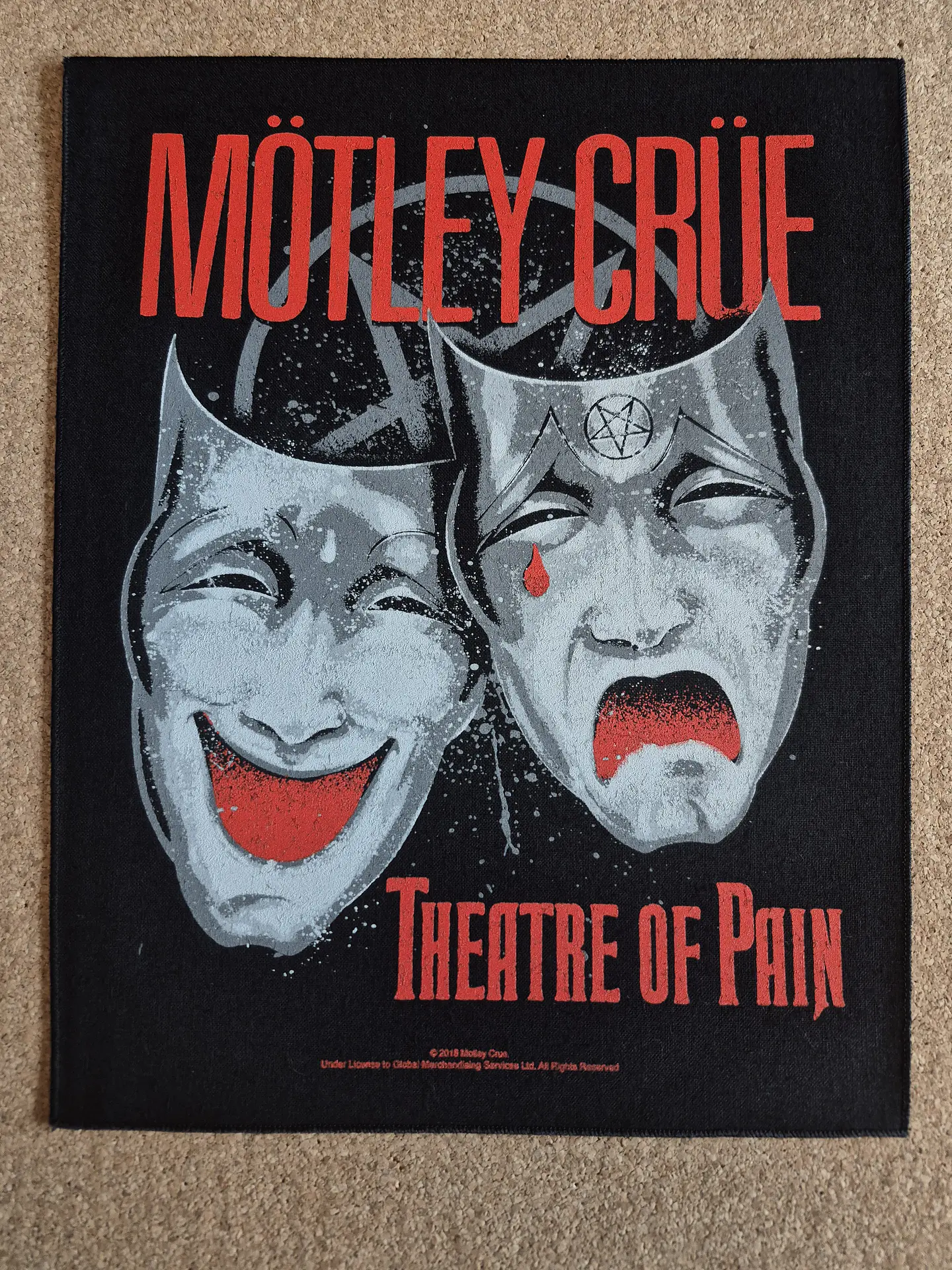 Mötley Crüe Backpatch – 2 Modelos 2