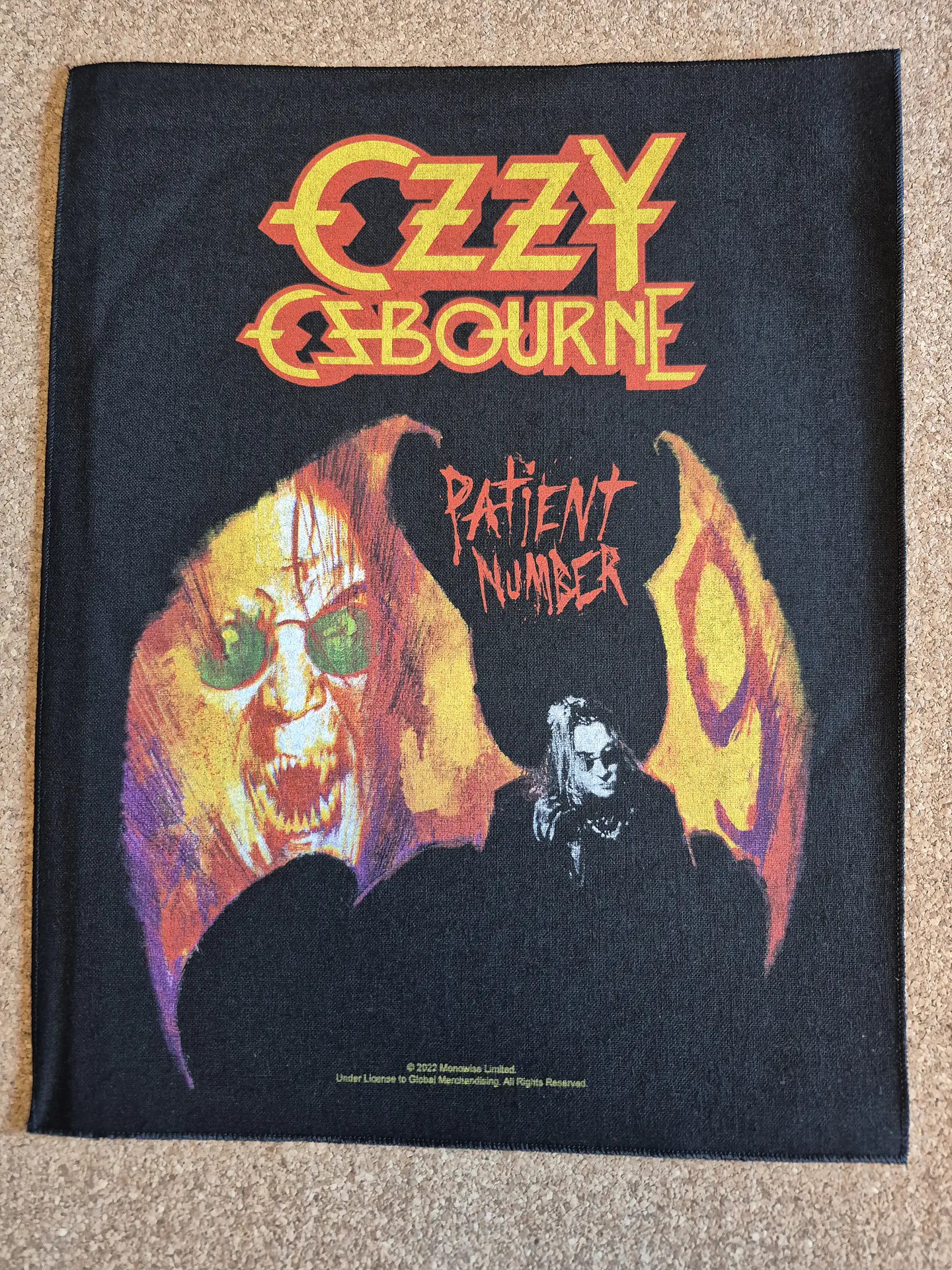 Ozzy Osbourne Backpatch – 3 Modelos (Desde 20€) 3
