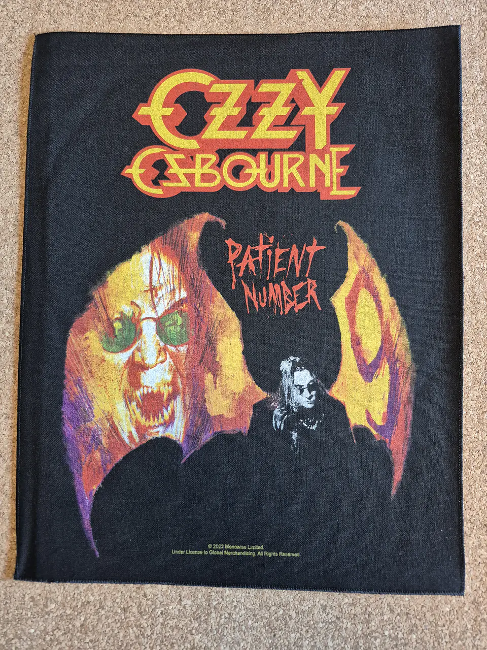 Ozzy Osbourne Backpatch – 3 Modelos (Desde 20€) 3