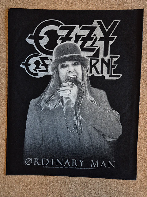 Ozzy Osbourne Backpatch – 3 Modelos (Desde 20€)