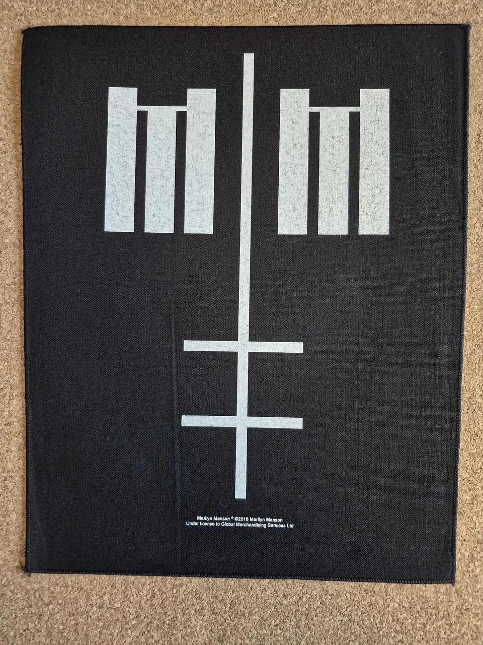​Marilyn Manson Backpatch – 2 Modelos  1