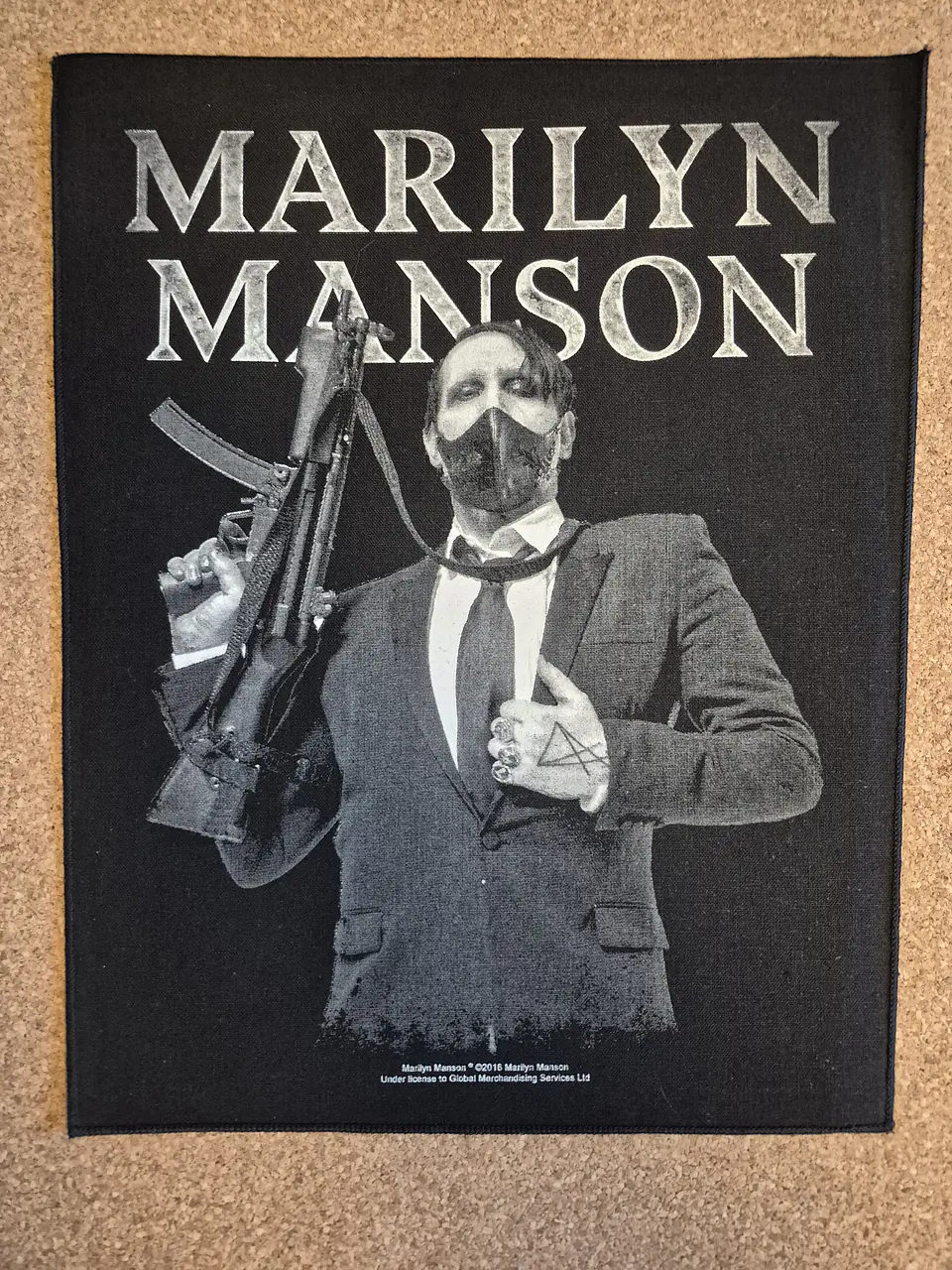 ​Marilyn Manson Backpatch – 2 Modelos  2