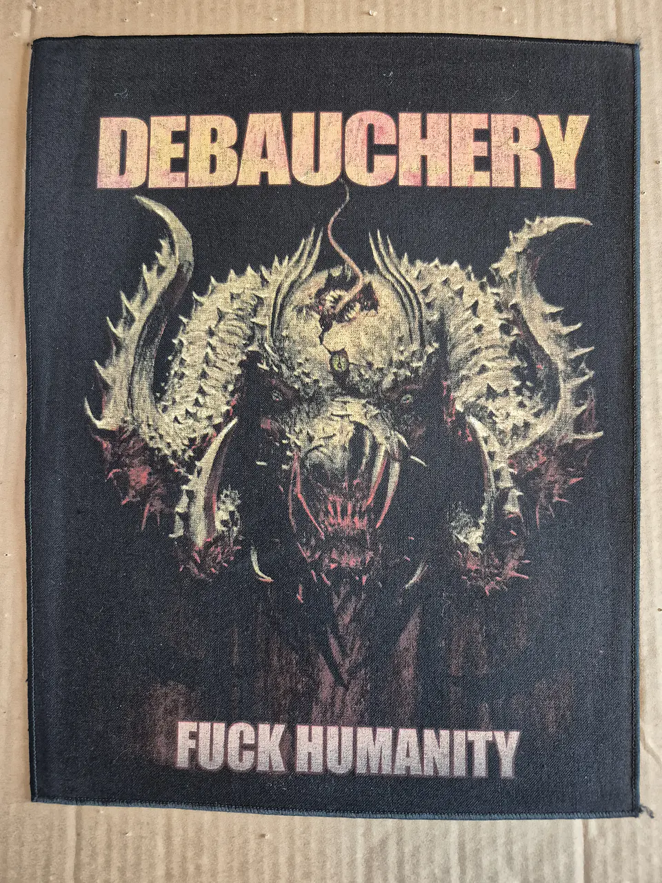 Debauchery Backpatch - 2 Modelos 1