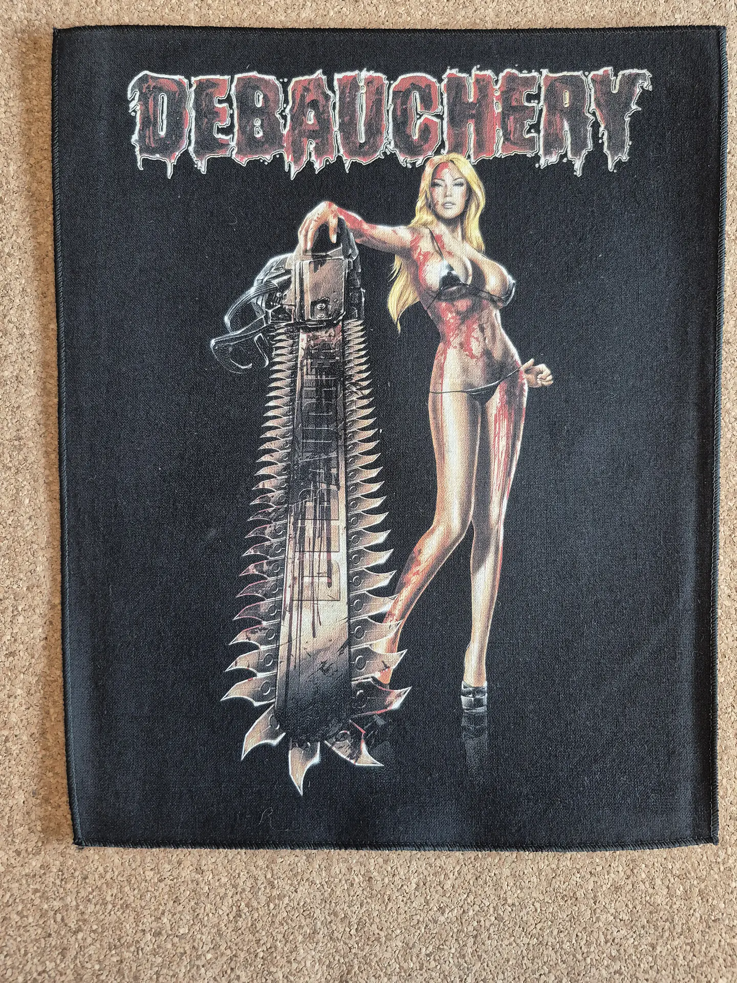Debauchery Backpatch - 2 Modelos 2
