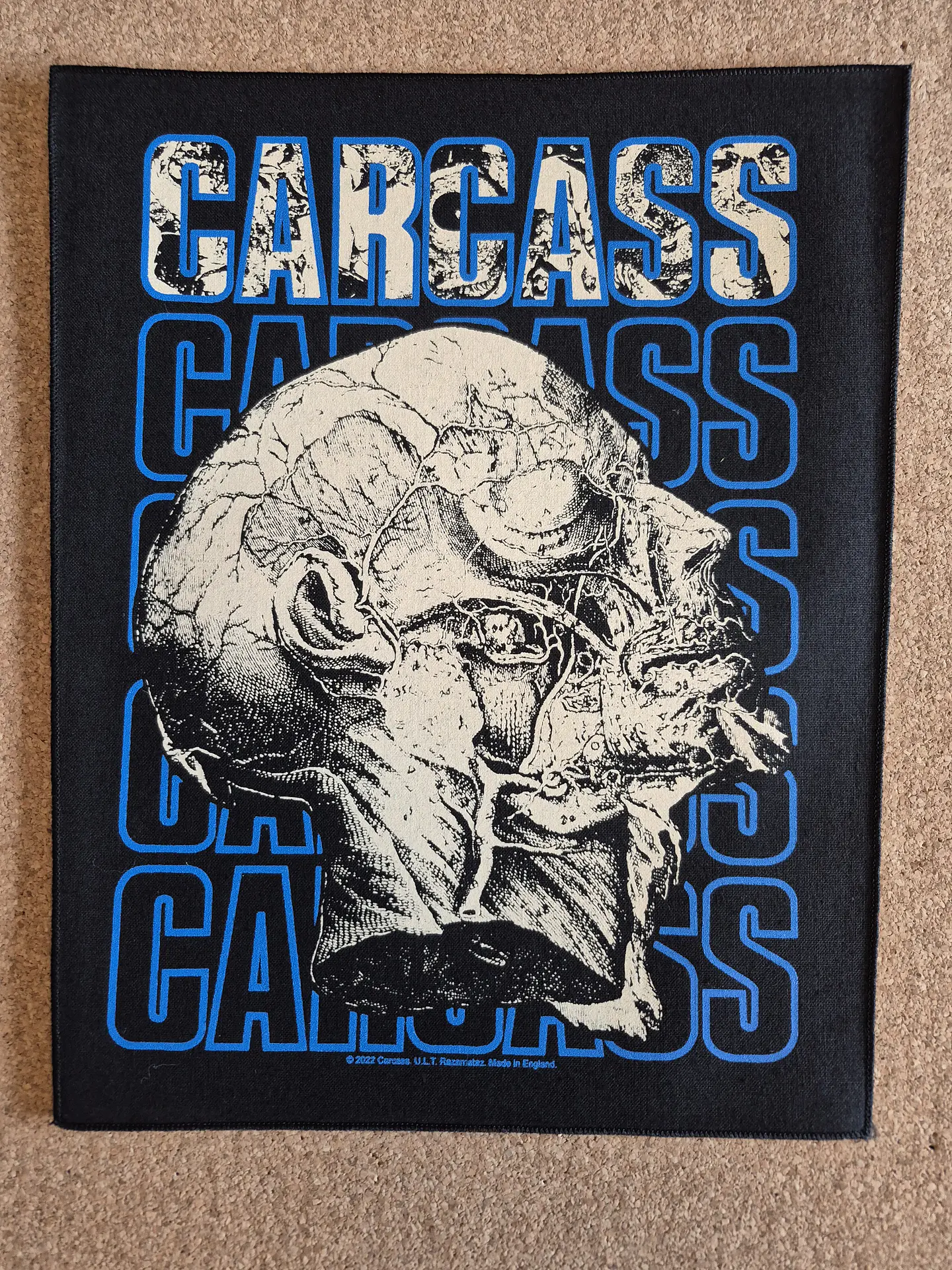 Carcass Backpatch - 3 Modelos  1