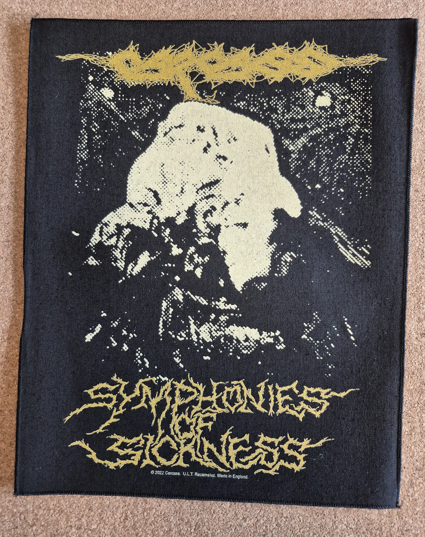 Carcass Backpatch - 3 Modelos  3