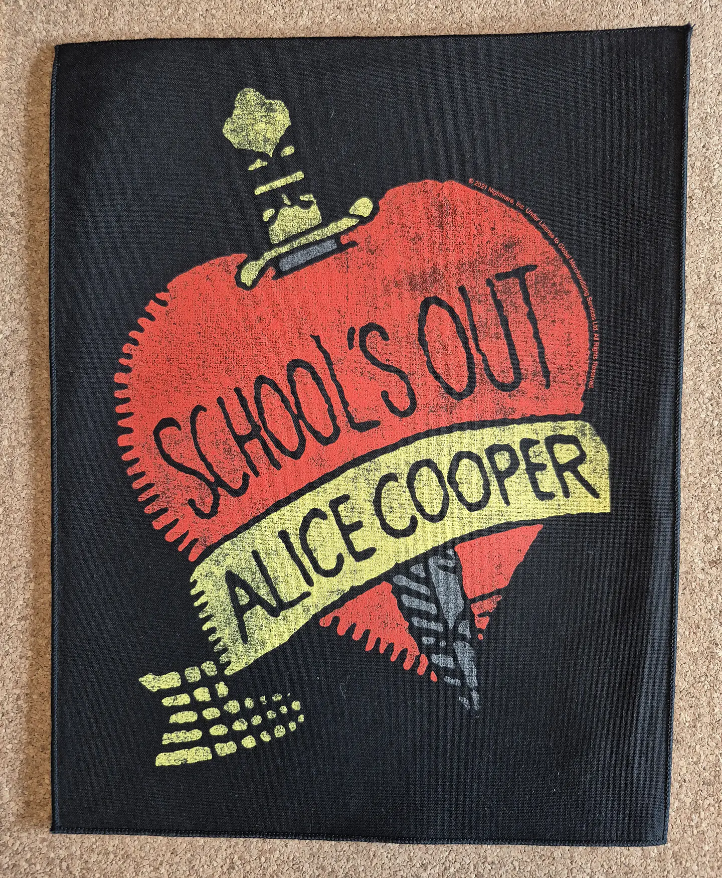 Alice Cooper Backpatch - 3 Modelos  2