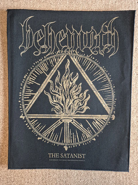 Behemoth Backpatch - 2 Modelos