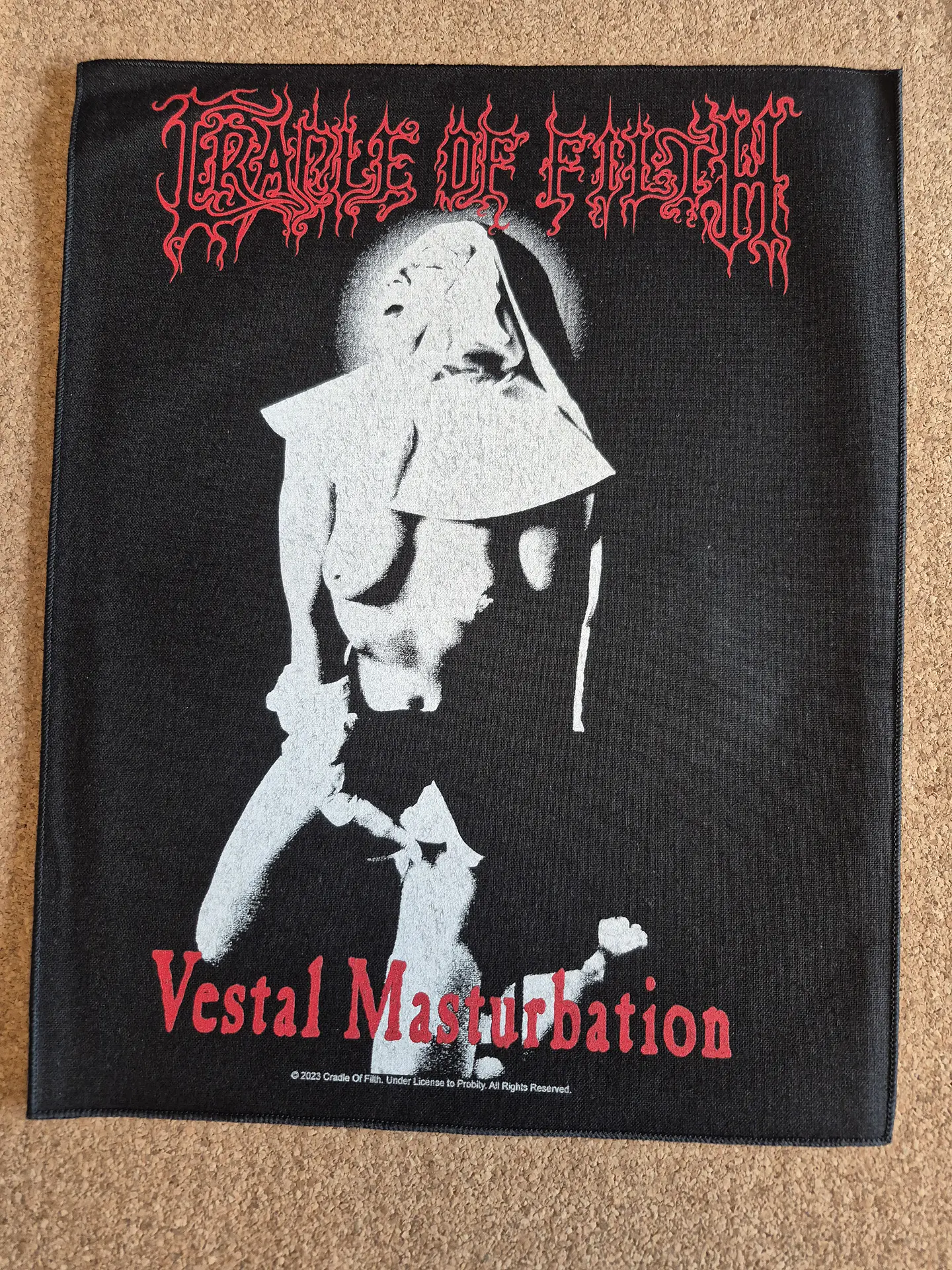 Cradle of Filth Backpatch - 2 Modelos  2