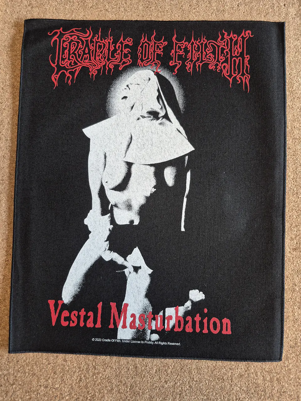 Cradle of Filth Backpatch - 2 Modelos  2