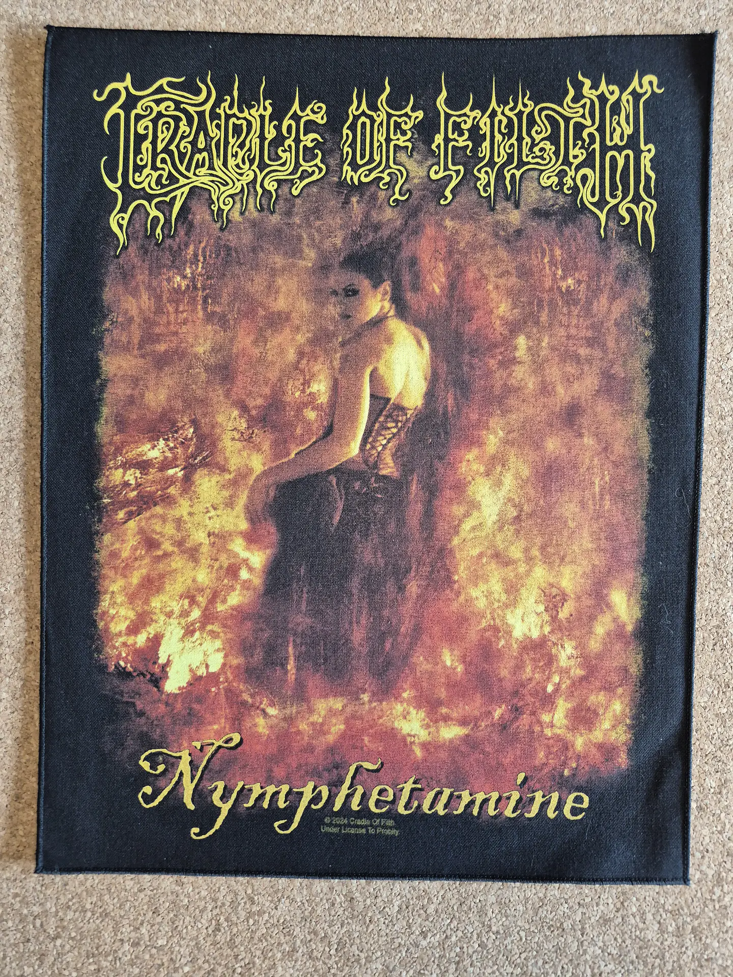Cradle of Filth Backpatch - 2 Modelos  1