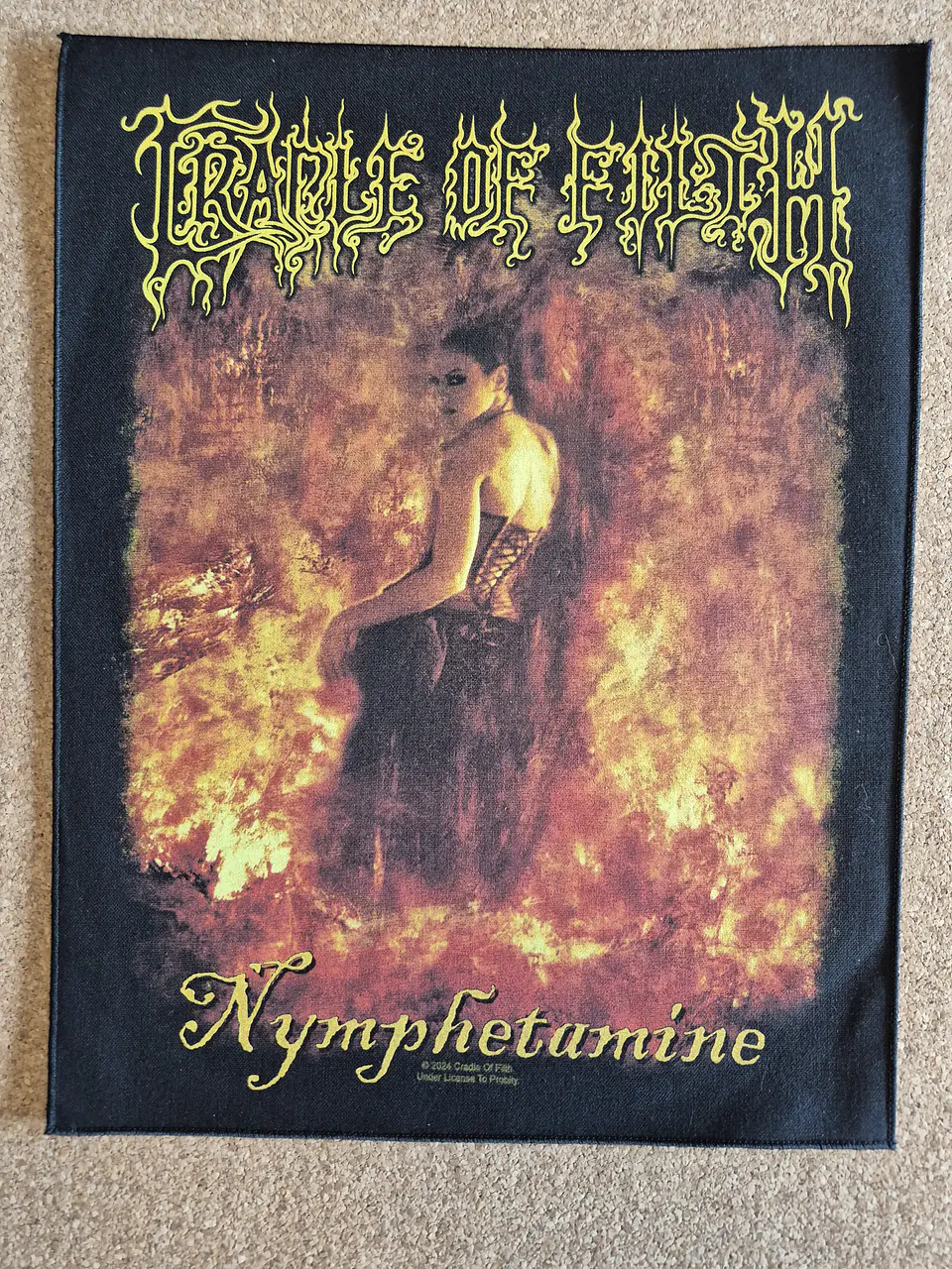 Cradle of Filth Backpatch - 2 Modelos  1