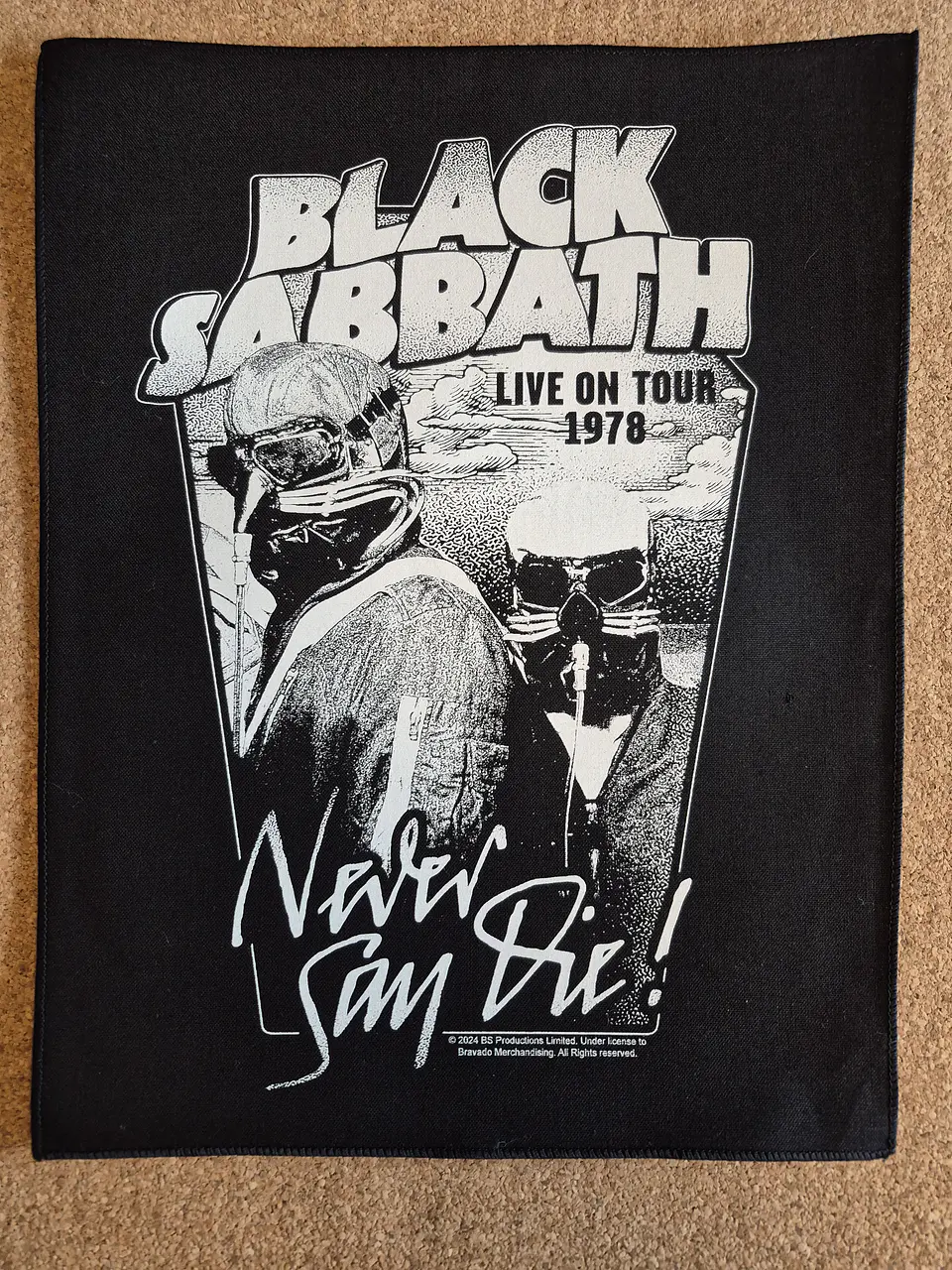 Black Sabbath Backpatch - 6 Modelos  2