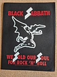 Black Sabbath Backpatch - 6 Modelos  - Thumbnail 5