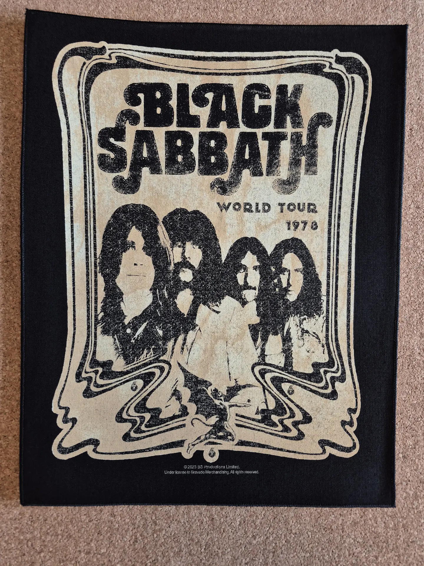 Black Sabbath Backpatch - 6 Modelos  6