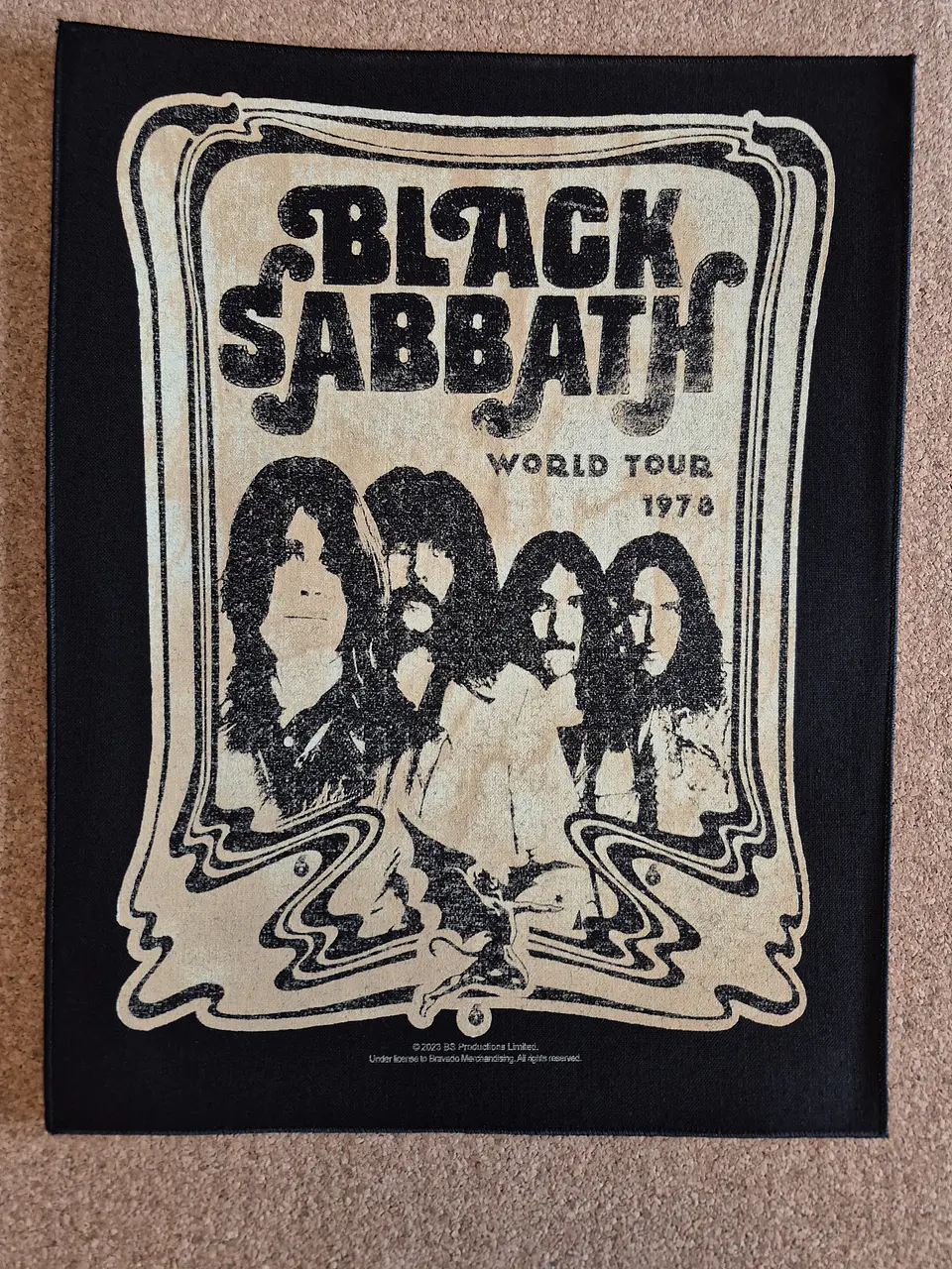 Black Sabbath Backpatch - 6 Modelos  6