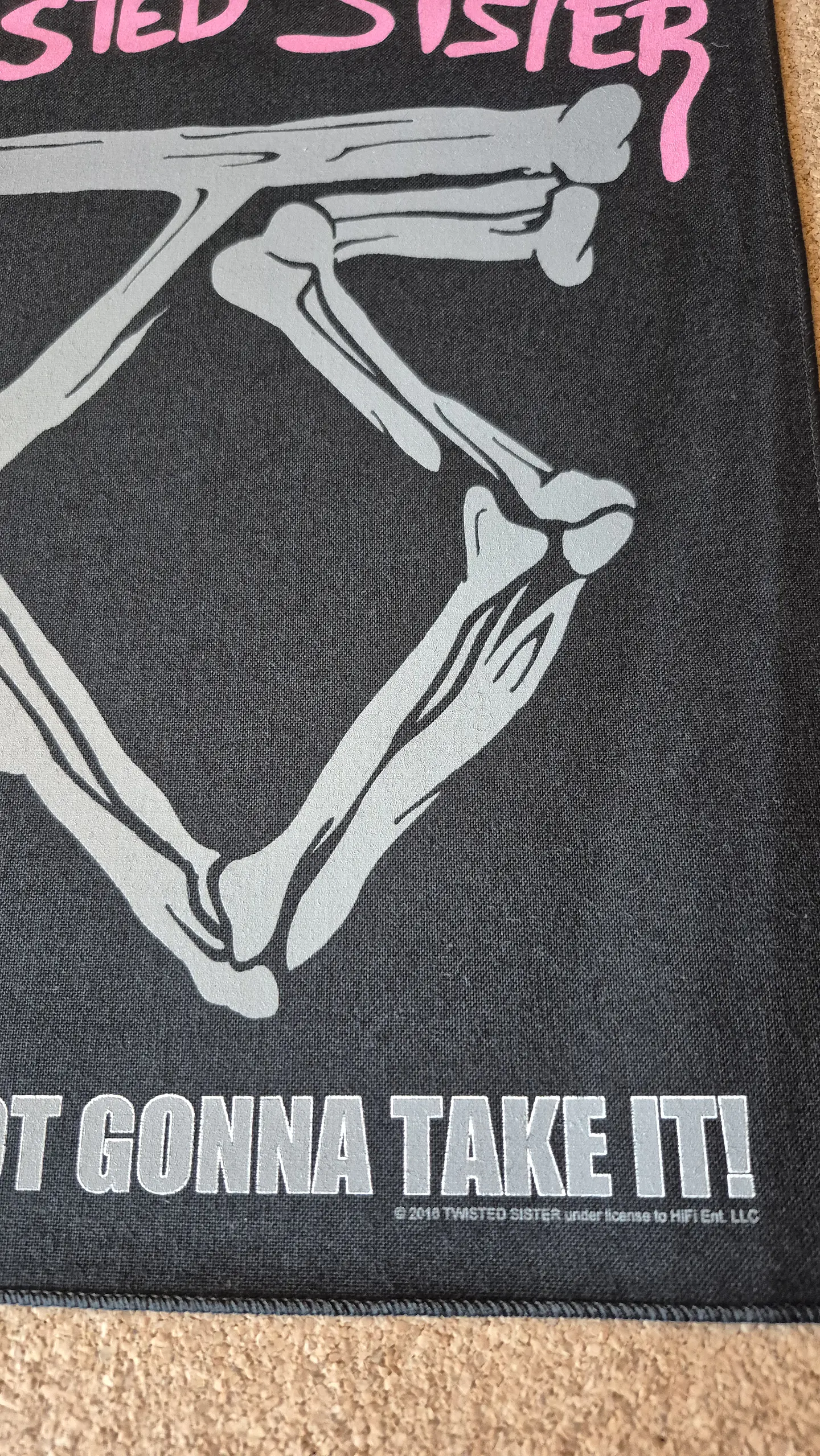 Twisted Sister Backpatch – We're Not Gonna Take It  2