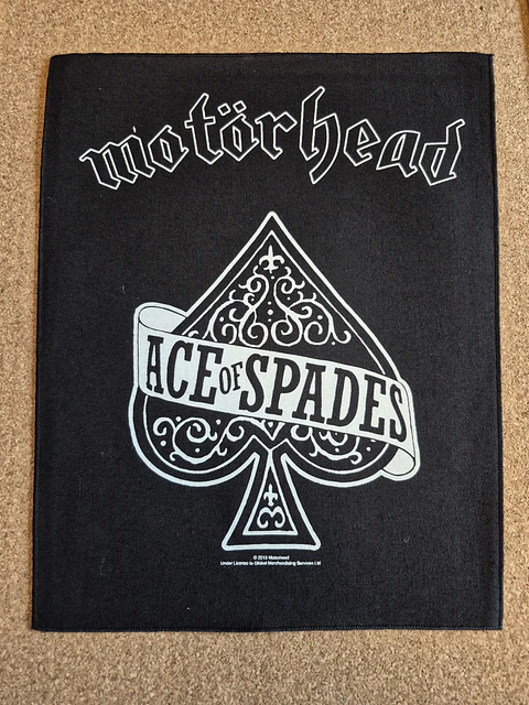 Motörhead Backpatch - 11 Modelos (Desde 25€)