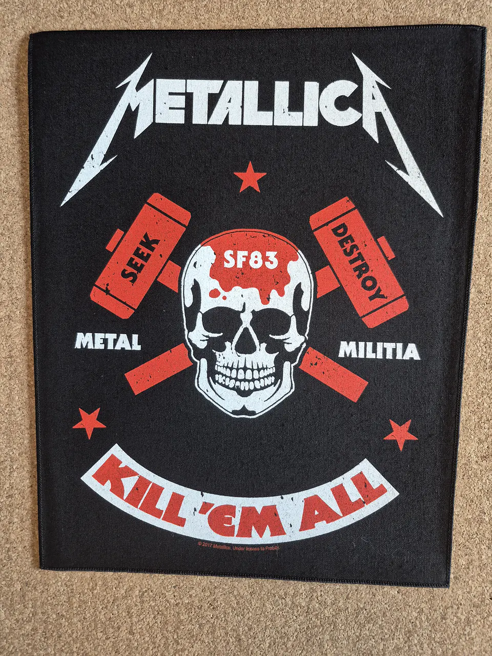 Metallica Backpatch – 20 Modelos  2
