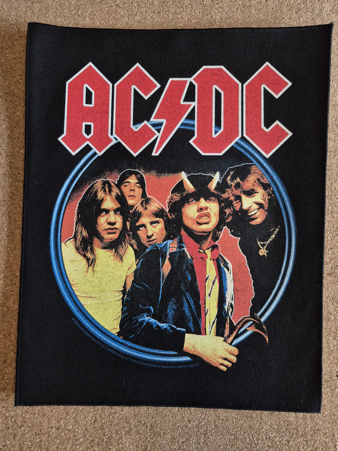 AC/DC Backpatch - 11 Modelos  6