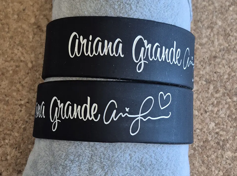 Pulseiras de Silicone - Bandas & Artistas (Letras A-L) 6
