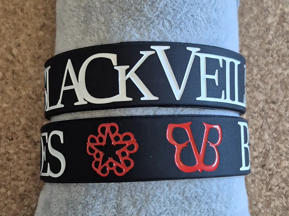 Pulseiras de Silicone - Bandas & Artistas (Letras A-L) 8
