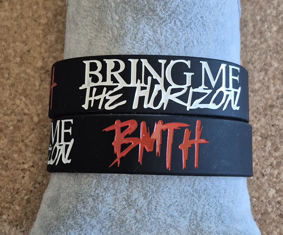 Pulseiras de Silicone - Bandas & Artistas (Letras A-L) 11