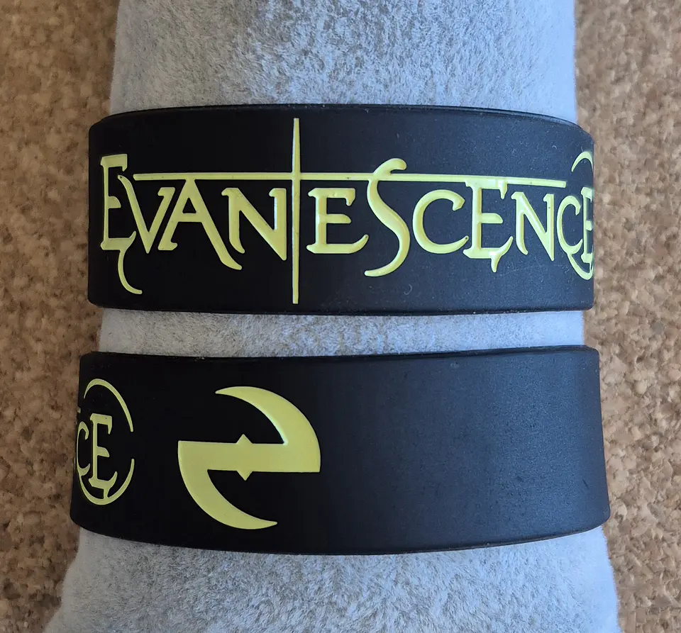 Pulseiras de Silicone - Bandas & Artistas (Letras A-L) 21