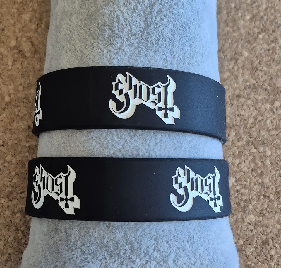 Pulseiras de Silicone - Bandas & Artistas (Letras A-L) 24